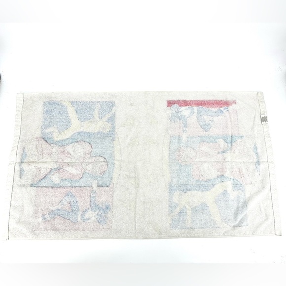 1993 Mighty Morphin Power Rangers Vintage Bath Towel Pool Beach Saban - Picture 2 of 9